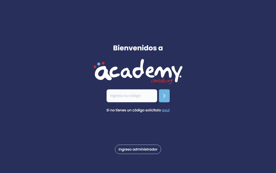 Screenshot of the Perfil Comportamental website